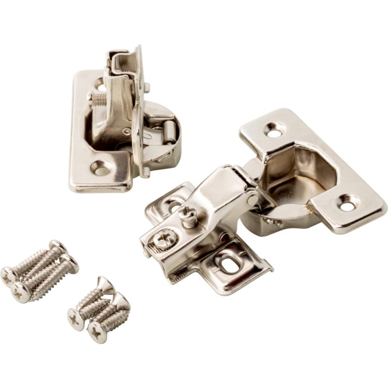 Franklin Brass 35mm 100 Degree Hinge, 5/8"Overlay, Nickel (Plated), 10 per pack - H811SMK-NP-B