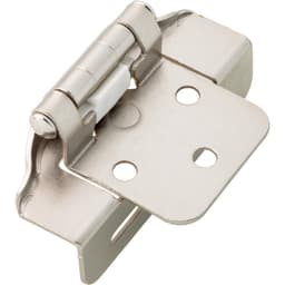 Franklin Brass Semi-Wrap Self-Closing Hinge, 1/2"Overlay, Satin Nickel, 10/Pack - H01915K-SN-B