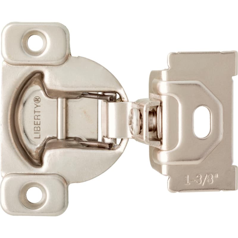 Franklin Brass Face Frame Hinge, 35mm, 108 Degree, 1-3/8"Overlay, Nickel (Plated), 10 per pack - HN0042K-NP-B