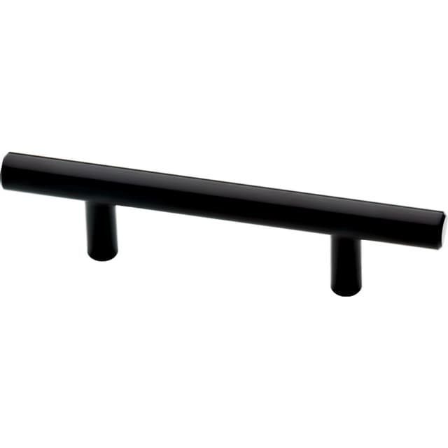 Liberty Steel Bar Pull, 3" (76mm) CC, Matte Black - P01010C-FB-B