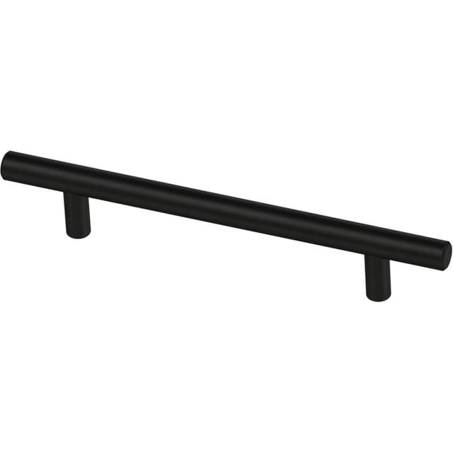 Franklin Brass Steel Bar Pull, 5-1/16" (128mm) CC, Matte Black Antimicrobial - P01026Z-FBA-B