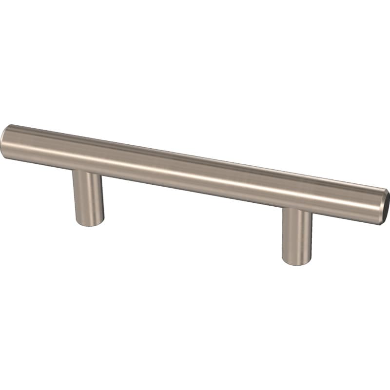 Franklin Brass Steel Cabinet Pull, 3" (76mm) CC, Stainless Steel - P15510K-SS-B