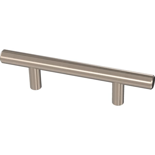 Franklin Brass Steel Cabinet Pull, 3" (76mm) CC, Stainless Steel - P15510-SS-B