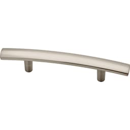Brainerd Caroline Arch Pull, 3" (76mm) CC, Satin Nickel - P24425W-SN-U2