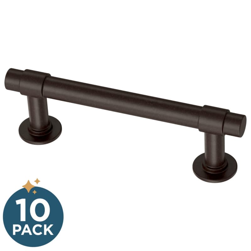 Franklin Brass Francisco Pull, 3" (76mm), Deep Bronze, 10 pack - P29520K-324-B1