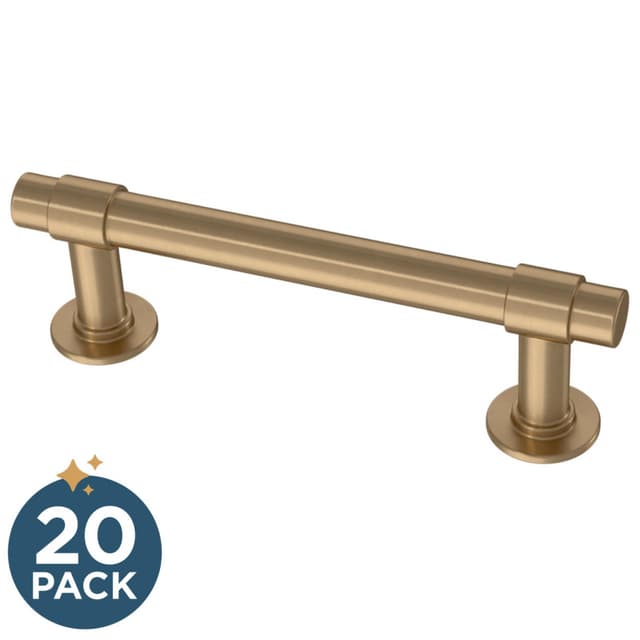 Franklin Brass Francisco Pull, 3" (76mm), Champagne Bronze, 20 pack - P29520K-CZ-B2