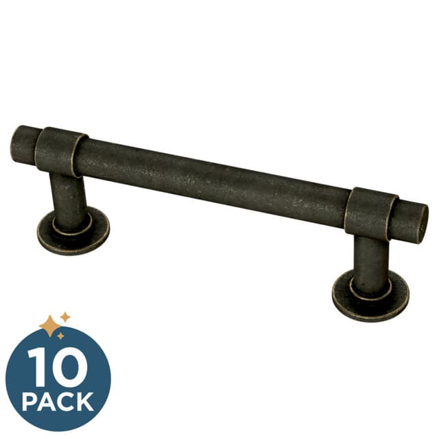 Franklin Brass Francisco Pull, 3" (76mm), Warm Chestnut , 10 pack - P29520K-WCN-B
