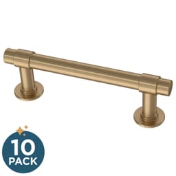 Franklin Brass Francisco Pull, 3" (76mm), Champagne Bronze, 10 pack - P29520Z-CZ-B