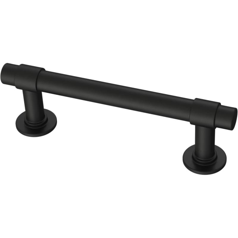Franklin Brass Francisco Pull 3" (76 mm) Center to Center, Matte Black Antimicrobial, P29520Z-FBA-B