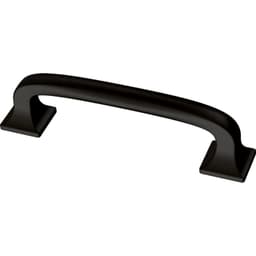 Franklin Brass Lombard Pull, 3" (76mm) CC, Matte Black - P29521K-FB-B1