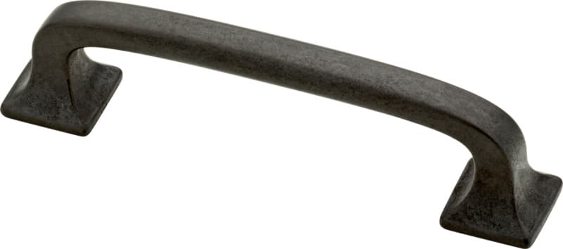 Franklin Brass Lombard Cabinet Pull, 3" (76mm) CC, Soft Iron - P29521K-SI-B
