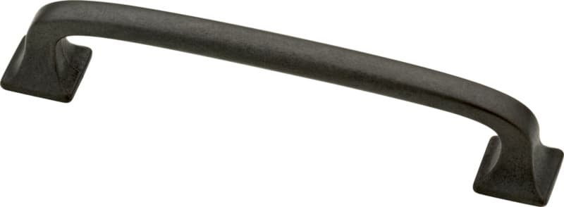 Franklin Brass Lombard Cabinet Pull, 4" (102mm) CC, Soft Iron - P29613K-SI-B