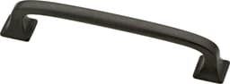 Franklin Brass Lombard Cabinet Pull, 4" (102mm) CC, Soft Iron - P29613K-SI-B