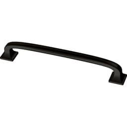 Franklin Brass Lombard Pull, 5-1/16" (128mm) CC, Matte Black - P29614K-FB-B1