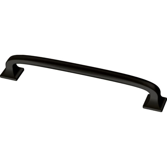 Franklin Brass Lombard Pull, 5-1/16" (128mm) CC, Matte Black - P29614K-FB-B1