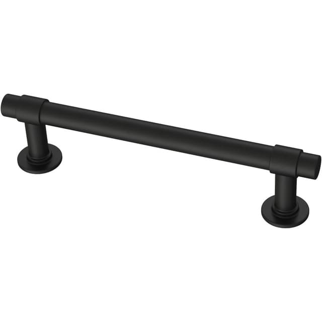 Franklin Brass Francisco Pull, 4" (102mm) CC, Matte Black Antimicrobial - P29617Z-FBA-B