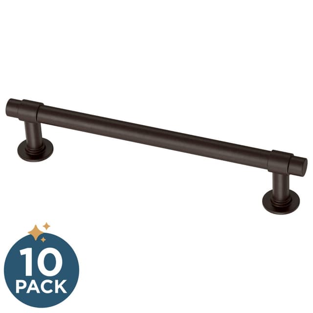 Franklin Brass Francisco Pull, 5-1/16" (128mm), Deep Bronze, 10 pack - P29618K-324-B1