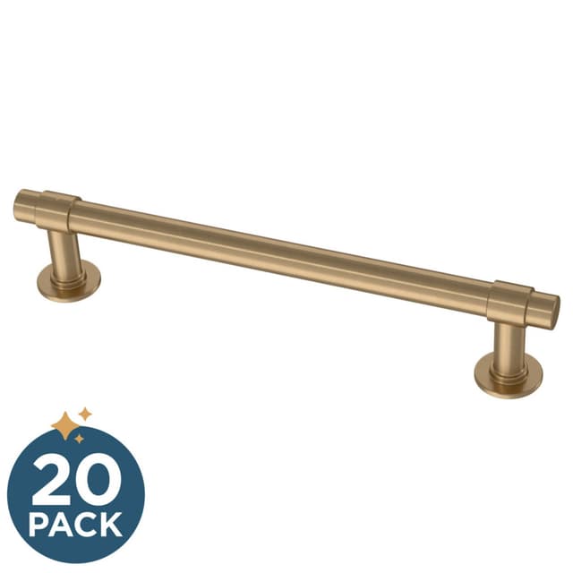 Franklin Brass Francisco Pull, 5-1/16" (128mm), Champagne Bronze, 20 pack - P29618K-CZ-B2