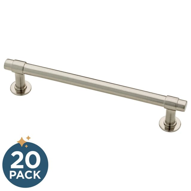 Franklin Brass Francisco Pull, 5-1/16" (128mm), Satin Nickel, 20 pack - P29618K-SN-B2