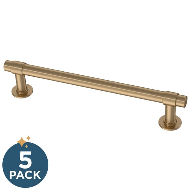 Franklin Brass Francisco Pull, 5-1/16" (128mm), Champagne Bronze, 5 pack - P29618Z-CZ-B1
