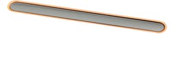 Delta Porter Pull, 3" (76mm) CC, Oil Rubbed Bronze - P33744C-ORB-U1