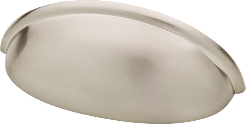 Franklin Brass Contemporary Cup Pull, 3" (76mm) CC, Satin Nickel - P34702K-SN-B