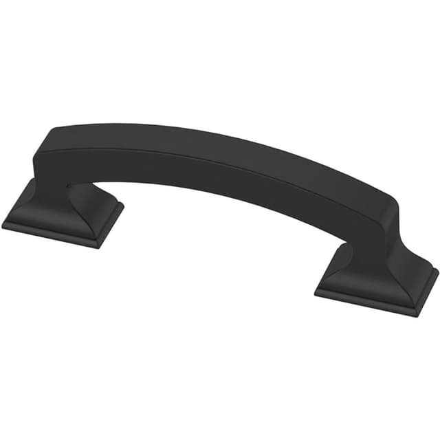 Liberty Classic Edge Pull, 3" (76mm) CC, Matte Black - P34926C-FB-SP