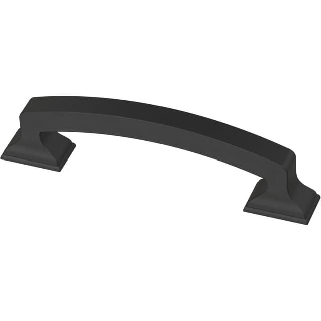 Liberty Classic Edge Pull, 3-3/4" (96mm) CC, Matte Black - P34927C-FB-SP