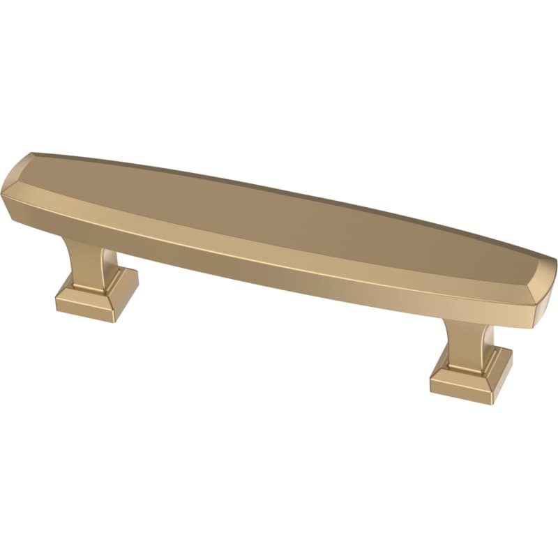 Franklin Brass Beveled Pull, 3" (76mm) CC, Champagne Bronze - P38482C-CZ-B