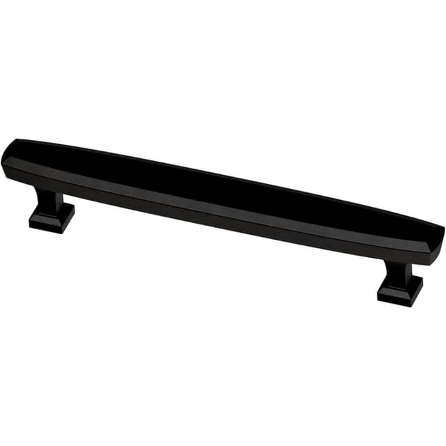 Franklin Brass Beveled Pull, 5-1/16" (128mm) CC, Matte Black - P39059C-FB-B