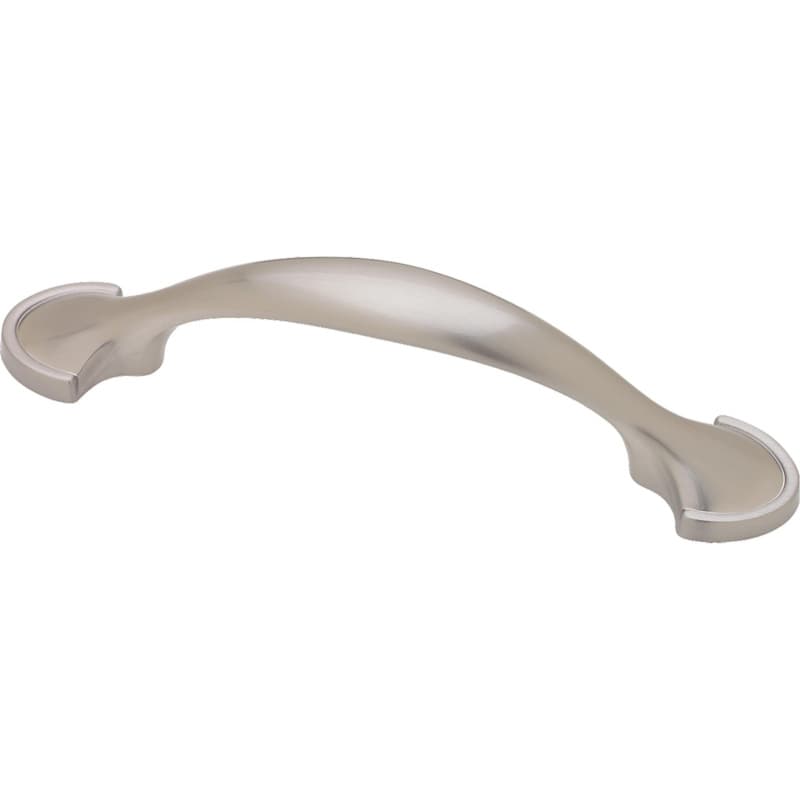 Liberty Half Round Foot Pull, 3" (76mm) CC, Satin Nickel - P39955L-SN-U1