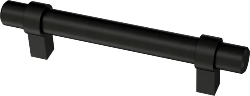 Franklin Brass Bar Pull 3-3/4" (96 mm) Center to Center, Matte Black, P40709C-FB-B2