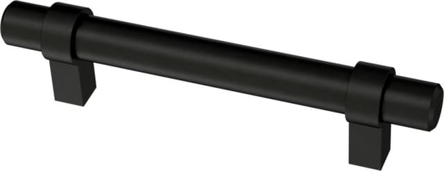 Franklin Brass Wrapped Bar Drawer Pull, 3-3/4" (96mm) CC, Matte Black - P40709C-FB-B2