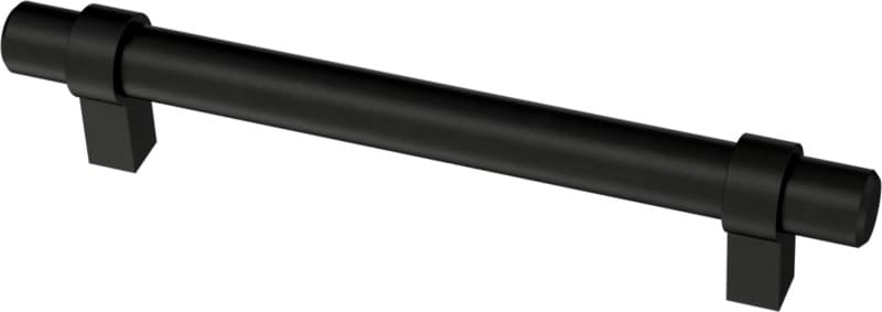 Franklin Brass Bar Pull 5-1/16" (128 mm) Center to Center, Matte Black, P40710C-FB-B2