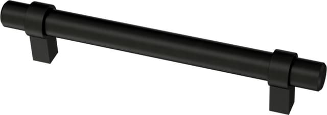 Franklin Brass Wrapped Bar Drawer Pull, 5-1/16" (128mm) CC, Matte Black - P40710C-FB-B2