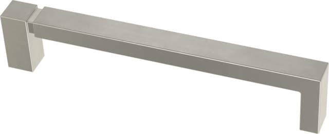 Franklin Brass Asymmetric Notched Pull, 5-1/16" (128mm) CC, Brushed Nickel - P40824K-SN-C