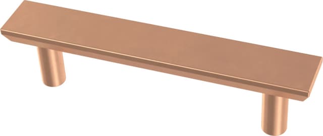 Franklin Brass Simple Chamfered Pull, 3" (76mm) CC, Brushed Copper - P40844K-BCP-C