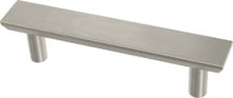 Franklin Brass Simple Chamfered Pull, 3" (76mm) CC, Brushed Nickel - P40844K-SN-C