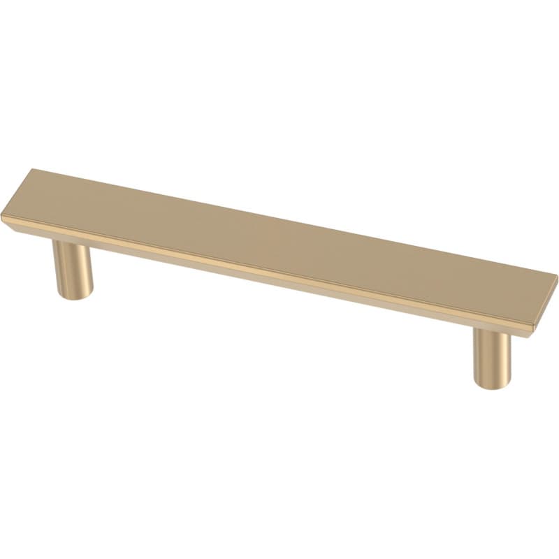 Franklin Brass Simple Chamfered Pull, 3-3/4" (96mm) CC, Champagne Bronze - P40845K-CZ-B