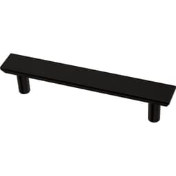 Franklin Brass Simple Chamfered Pull, 3-3/4" (96mm) CC, Matte Black - P40845K-FB-B