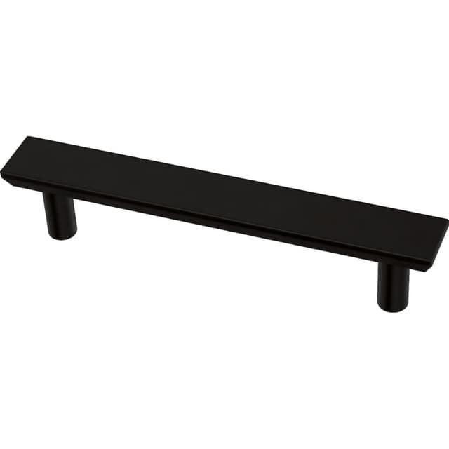 Franklin Brass Simple Chamfered Pull, 3-3/4" (96mm) CC, Matte Black - P40845K-FB-B