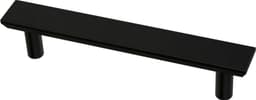 Franklin Brass Simple Chamfered Pull, 3-3/4" (96mm) CC, Matte Black - P40845K-FB-C