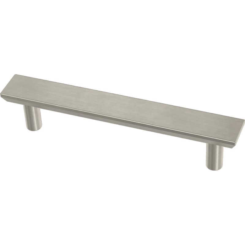 Franklin Brass Simple Chamfered Pull, 3-3/4" (96mm) CC, Satin Nickel - P40845K-SN-B