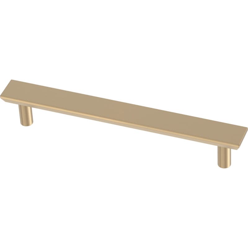 Franklin Brass Simple Chamfered Pull, 5-1/16" (128mm) CC, Champagne Bronze - P40846K-CZ-B1