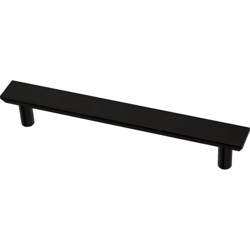 Franklin Brass Chamfered Pull 5-1/16" (128 mm) Center to Center, Matte Black, P40846K-FB-B
