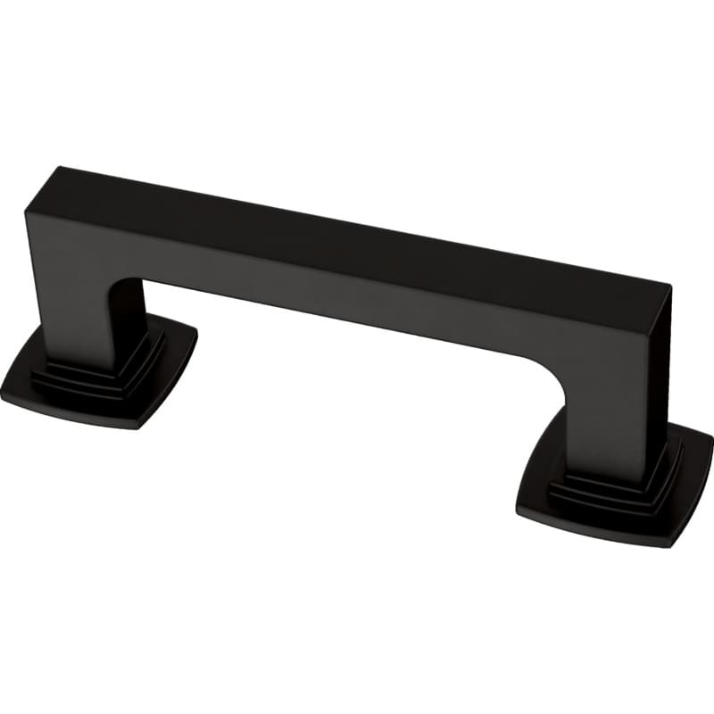 Franklin Brass Parow Pull, 3" (76mm) CC, Matte Black - P41769K-FB-B