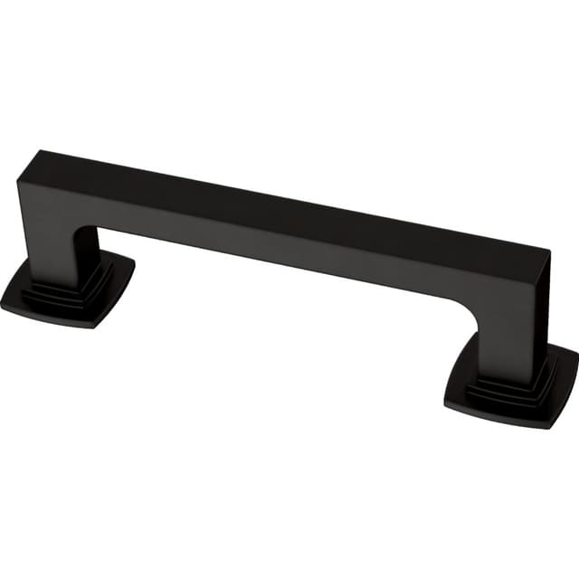 Franklin Brass Parow Pull, 3-3/4" (96mm) CC, Matte Black - P41770K-FB-C