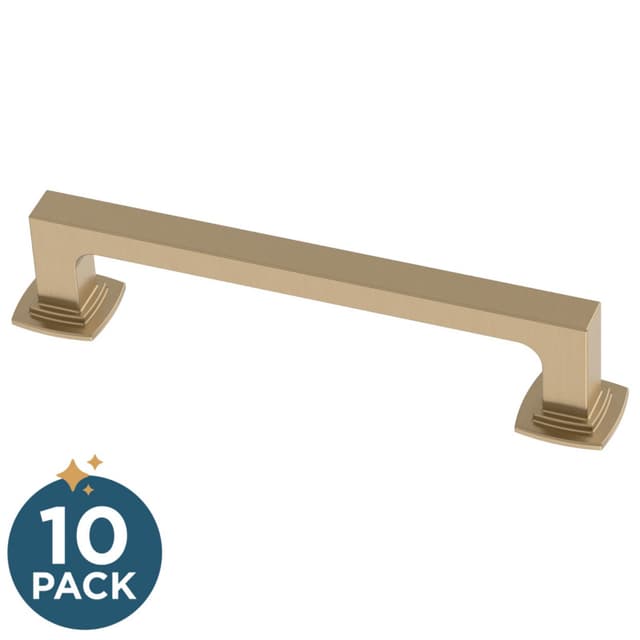 Franklin Brass Parow Pull, 5-1/16" (128mm), Champagne Bronze, 10 pack - P41771K-CZ-B1