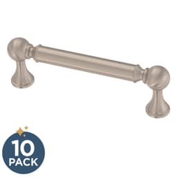 Franklin Brass Classic Farmhouse Pull, 3-3/4" (96mm), Satin Nickel, 10 pack - P41929C-SN-B