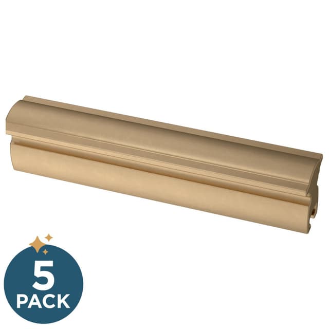 Franklin Brass Classic Curve Adjusta-Pull(TM), 1-4" (25-102mm), Champagne Bronze, 5 pack - P43967K-CZ-CP